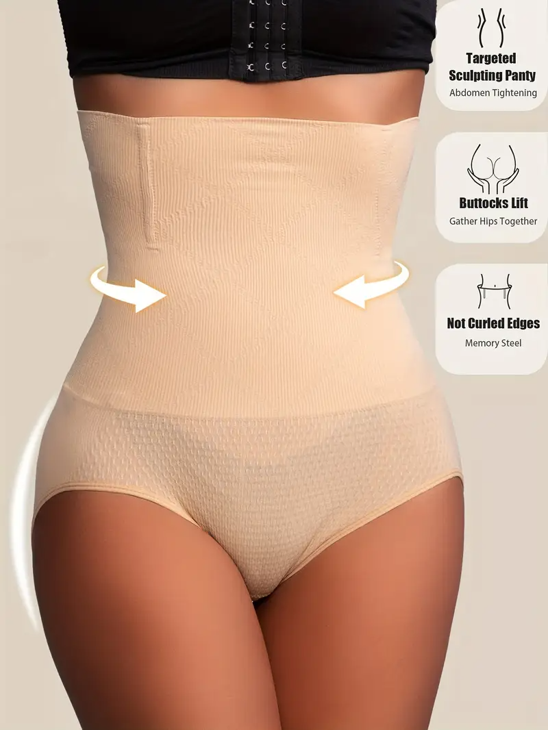 1 Stück High-Waist-Formhöschen, Taille-Trainer, Body-Shaper, Bauchstraffer, Flacher-Bauch-Kontrolle, Hüft- und Po-Lifter, Damenunterwäsche, Shapewear