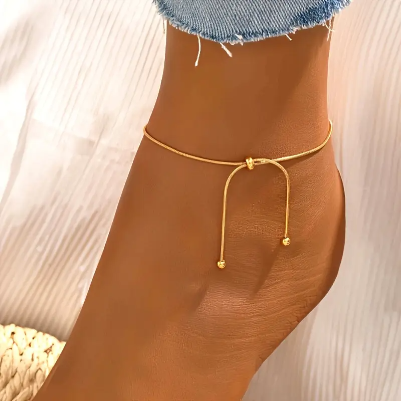 Verstellbarer Pull-Out-Stahlankel aus Edelstahl, ein Klassiker im Stil des Ankels.