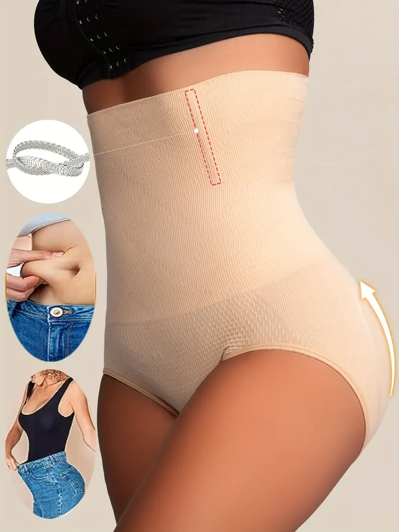 1 Stück High-Waist-Formhöschen, Taille-Trainer, Body-Shaper, Bauchstraffer, Flacher-Bauch-Kontrolle, Hüft- und Po-Lifter, Damenunterwäsche, Shapewear